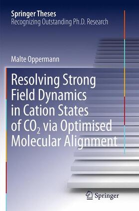 Resolving Strong Field Dynamics in Cation States of CO_2 via Optimised Molecular Alignment