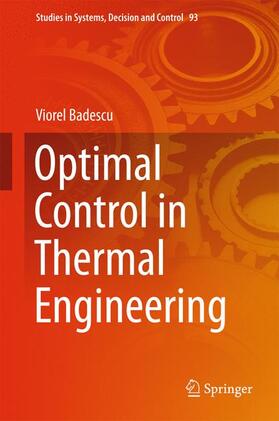 Optimal Control in Thermal Engineering