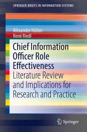 Chief Information Officer Role Effectiveness