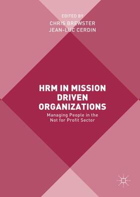 HRM in Mission Driven Organizations