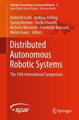 Distributed Autonomous Robotic Systems