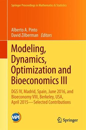 Modeling, Dynamics, Optimization and Bioeconomics III