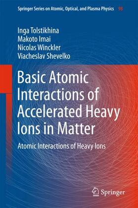 Basic Atomic Interactions of Accelerated Heavy Ions in Matter