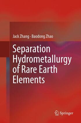 Separation Hydrometallurgy of Rare Earth Elements