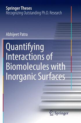 Quantifying Interactions of Biomolecules with Inorganic Surfaces