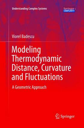 Modeling Thermodynamic Distance, Curvature and Fluctuations