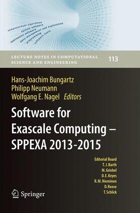 Software for Exascale Computing - SPPEXA 2013-2015