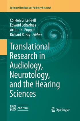 Translational Research in Audiology, Neurotology, and the Hearing Sciences