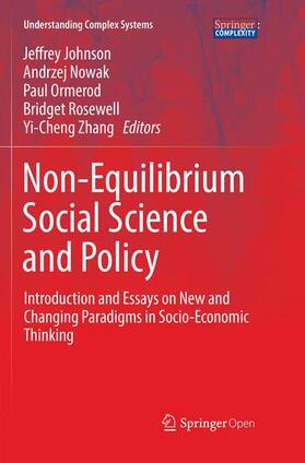 Non-Equilibrium Social Science and Policy