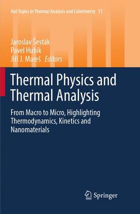 Thermal Physics and Thermal Analysis