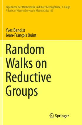 Random Walks on Reductive Groups