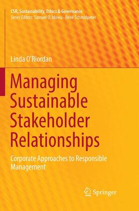 Managing Sustainable Stakeholder Relationships