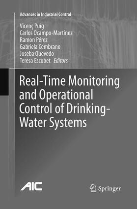 Real-time Monitoring and Operational Control of Drinking-Water Systems