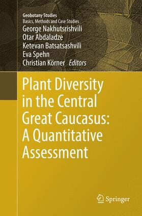 Plant Diversity in the Central Great Caucasus: A Quantitative Assessment