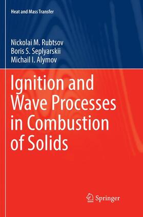 Ignition and Wave Processes in Combustion of Solids