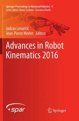 Advances in Robot Kinematics 2016