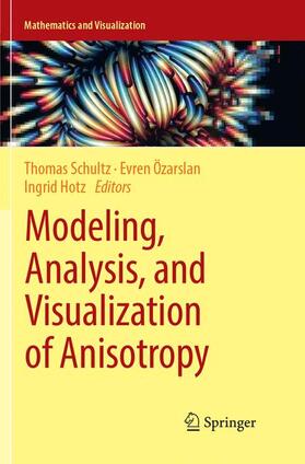 Modeling, Analysis, and Visualization of Anisotropy