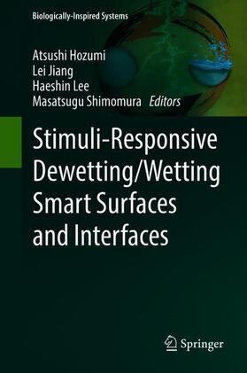 Stimuli-Responsive Dewetting/Wetting Smart Surfaces and Interfaces