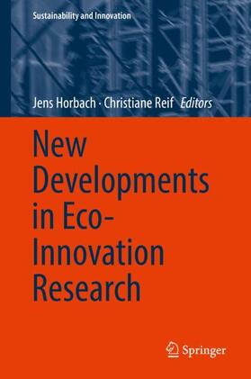 New Developments in Eco-Innovation Research