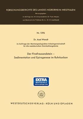 Der Finefrausandstein ¿ Sedimentation und Epirogenese im Ruhrkarbon