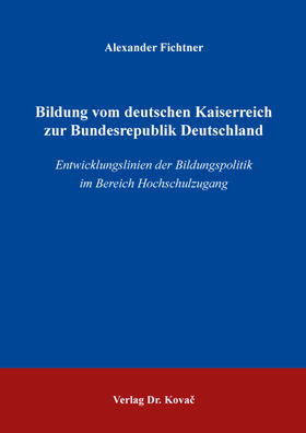 Bildung vom deutschen Kaiserreich zur Bundesrepublik Deutschland