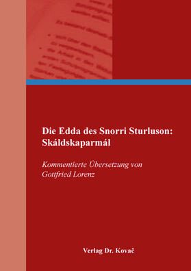 Die Edda des Snorri Sturluson: Skáldskaparmál
