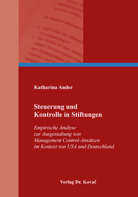 Steuerung und Kontrolle in Stiftungen