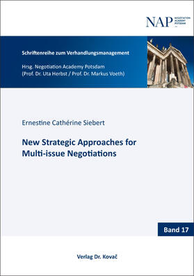 New Strategic Approaches for Multi-issue Negotiations