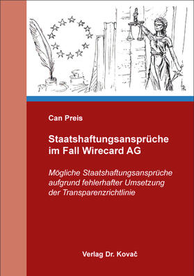 Staatshaftungsansprüche im Fall Wirecard AG