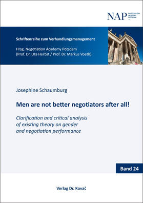 Men are not better negotiators after all! Clarification and critical analysis of existing theory on gender and negotiation performance