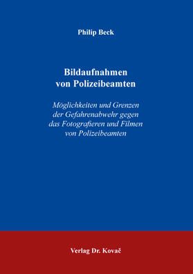 Bildaufnahmen von Polizeibeamten