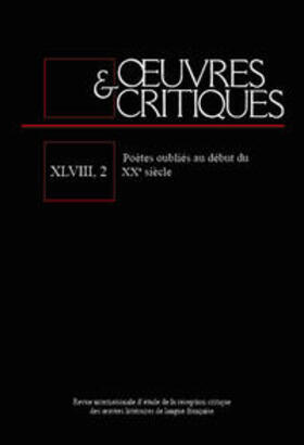 OEUVRES & CRITIQUES  XLVIII ,2