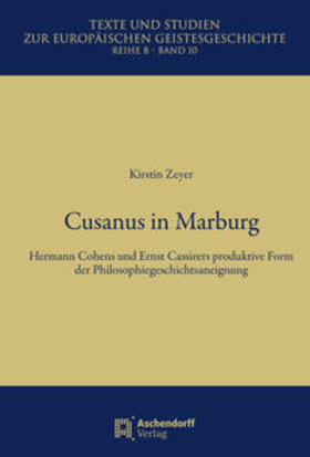 Zeyer, K: Cusanus in Marburg
