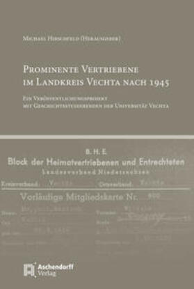 Prominente Vertriebene im Landkreis Vechta nach 1945