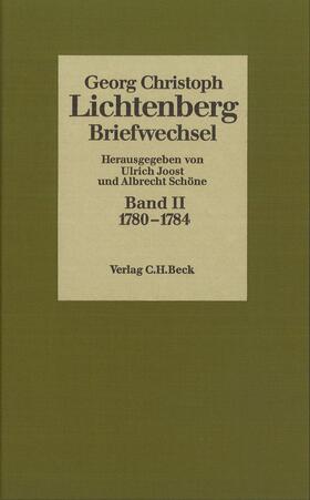 Georg Christoph Lichtenberg: Briefwechsel