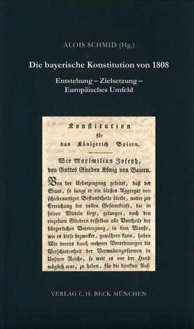 Die bayerische Konstitution von 1808