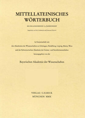 Mittellateinisches Wörterbuch  23. Lieferung (corregno-cytisus)