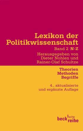 Lexikon der Politikwissenschaft 2 / N-Z