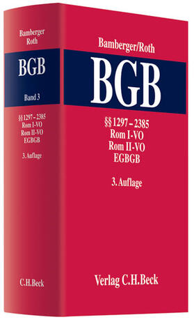 Kommentar zum Bürgerlichen Gesetzbuch: BGB