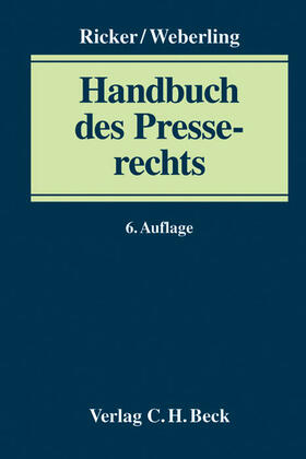 Handbuch des Presserechts