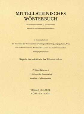 Mittellateinisches Wörterbuch