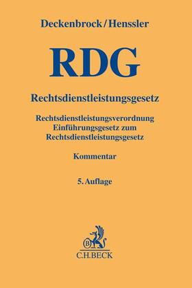 Rechtsdienstleistungsgesetz: RDG