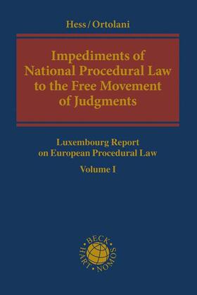 Impediments of National Procedural Law to the Free Movement of Judgments