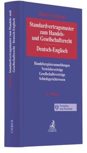 Standardvertragsmuster zum Handels- und Gesellschaftsrecht = German-English Standard Forms and Agreements in Company and Commercial Law