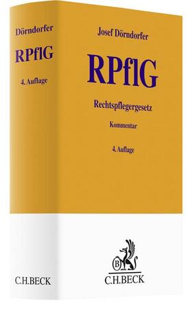 Rechtspflegergesetz: RPflG