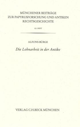 Die Lohnarbeit in der Antike