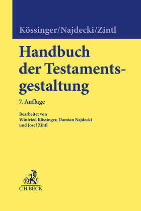 Handbuch der Testamentsgestaltung