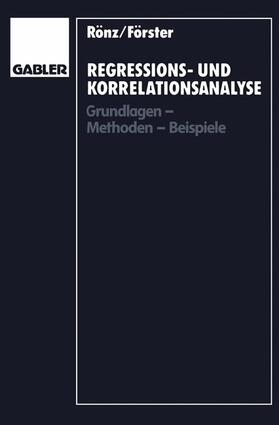 Regressions- und Korrelationsanalyse