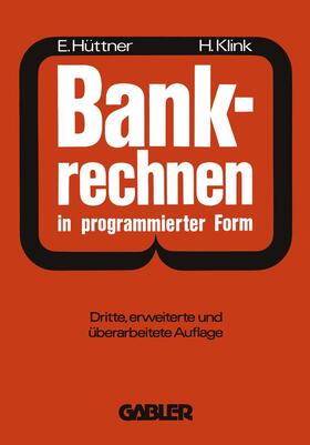 Bankrechnen in programmierter Form