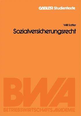 Sozialversicherungsrecht